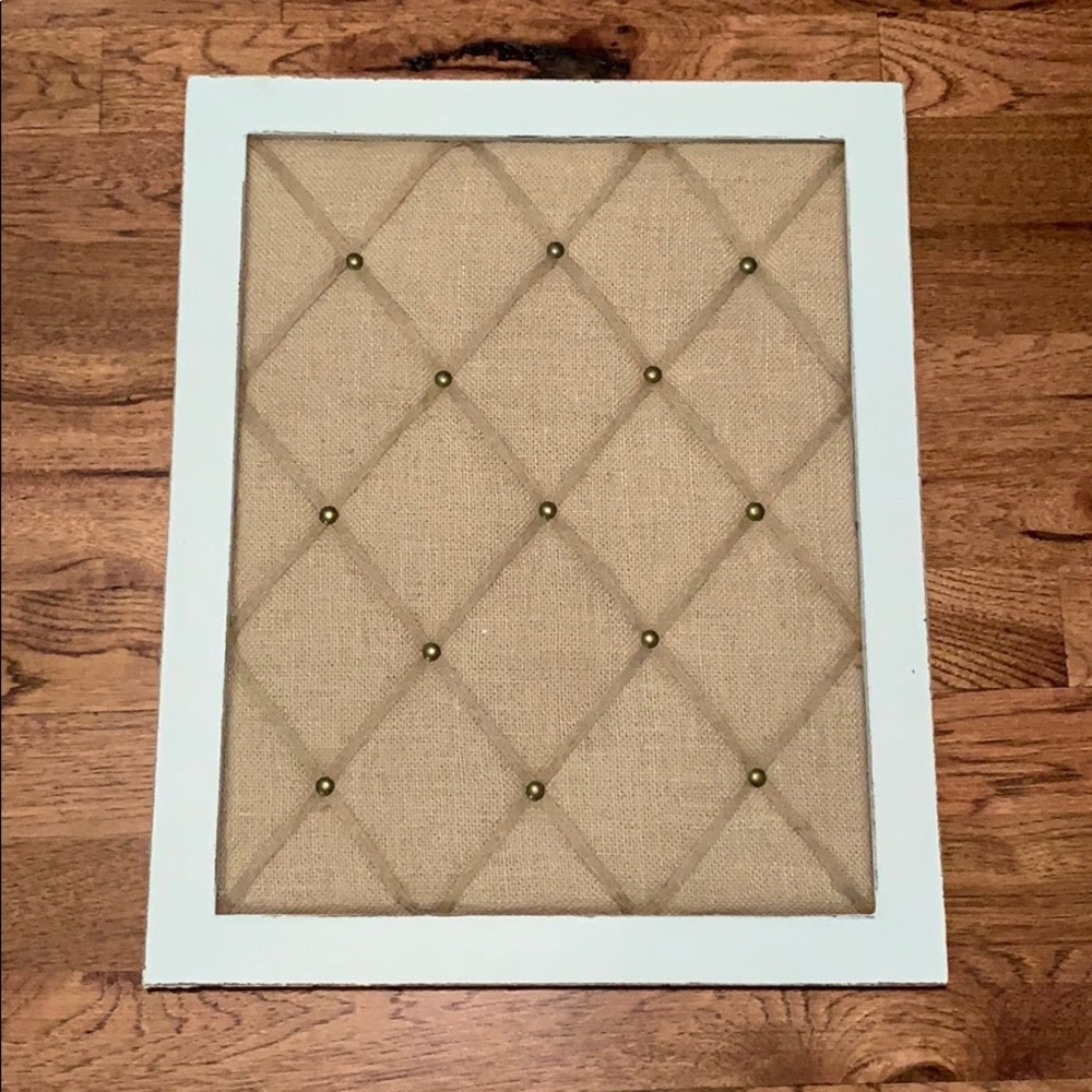 Wood Framed Bulletin Board